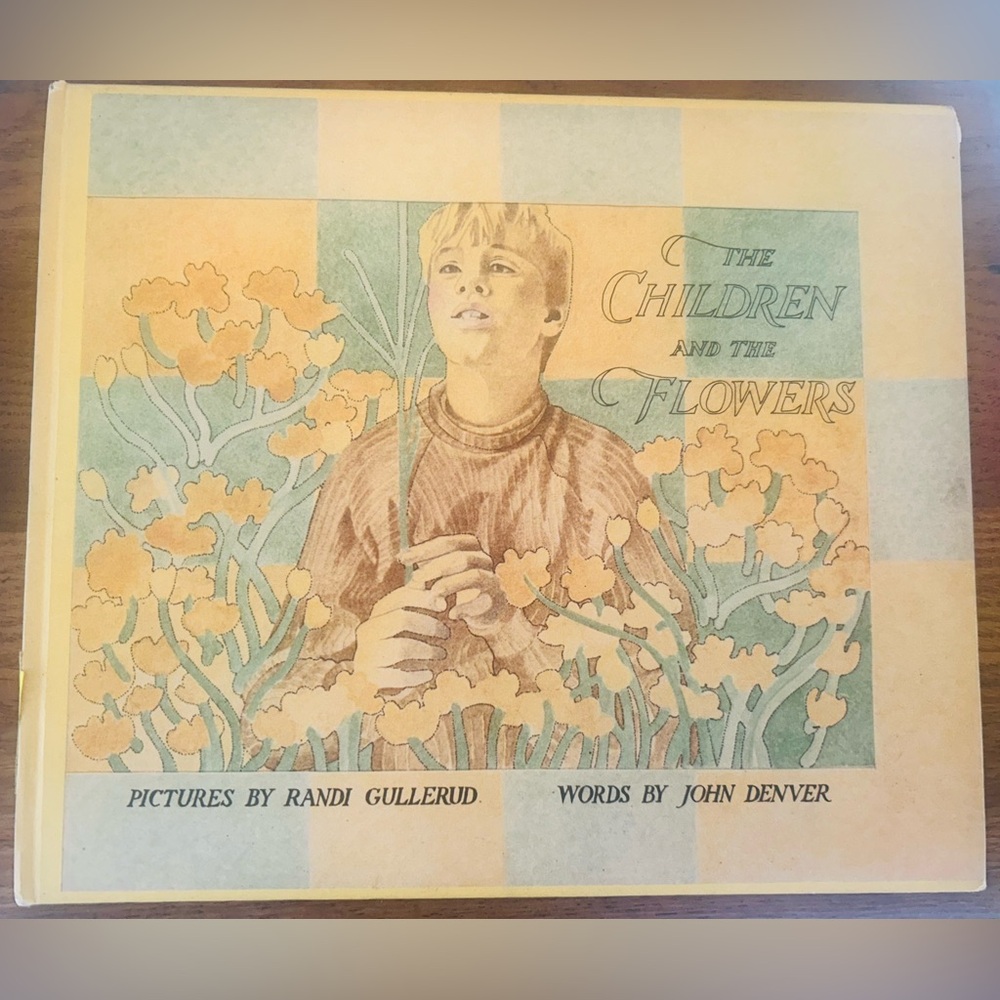 John Denver 1969 RARE The Children and the Flowers vintage books Randi Gullerud
